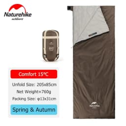 Naturehike Sleeping Bag Ultralight LW180 Waterproof Sleeping Bag Nature Hike Summer Hiking Camping Sleeping Bag