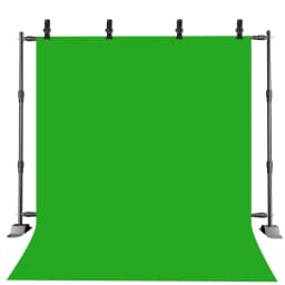 Background Stand 2.4X3.0M Double-Crossbar for Backdrop Frame Support SystemPhotography Photo Studio Video Muslin Green Screen