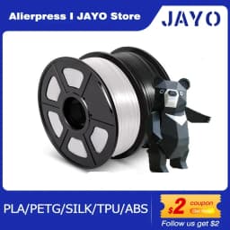 JAYO PLA/PETG/SILK/TPU/ABS 3D Printer Filament 1.75mm 2 Rolls 3D Printing Materials for 3D Printer Free Shippment