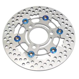 RPM Disc Brake Motorcycle 220mm Floating Disk Rotor Brake Caliper Universal 3 Hole Front Rear Wheel For Yamaha Scooters Niu