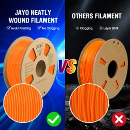 JAYO 3D Printer Filament PETG/PLA+/SILK/PLA/Marble/WoodTPU/ABS 2Roll 1.75mm Filament Environmental Material For 3D Pen & Printer
