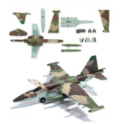 Creative Military Model Toys Building Blocks Set SU-27 SU-25 B2 SU-35S SU-57 Stealth Fighter Series Toys For Boys Christmas Gift