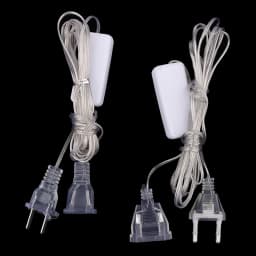 1Pc Plug Extender Wire With Switch EU/US Plug for LED String Light Wedding Christmas Decor Led Garland Lights