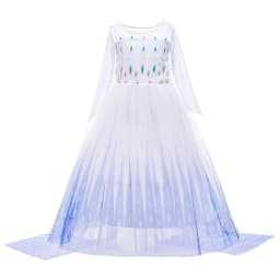 Princess Dress for Girls Elsa Anna Cosplay Costume Kids Jasmine Belle Cinderella Aurora Halloween Christmas Party Elegant Dress