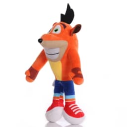 26cm New Crash Bandicoot Stuffed Plush Toys Crazy Trilogy Series Anime Figure Dolls Kawaii Child Birthday Christmas Gifts Decor