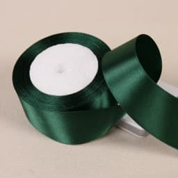 25Yards Dark Green Crafts Satin Ribbon Christmas Gift Package Bow DIY Handmade Headwear Sewing Clothing Party Hair Hccessories