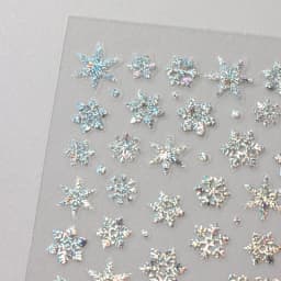 2pc Holographic Christmas Nail Art Stickers Iridescent Laser Snowflake Deer Tree Winter Slider Decals New Year Manicure Supplies