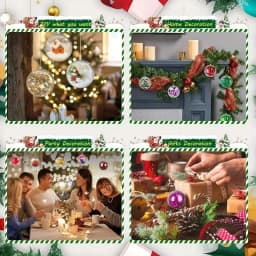 Transparent Christmas Balls Plastic Fillable DIY Empty Ball Hanging Ball for Xmas Tree Pendent Ornaments New Year Party Decor