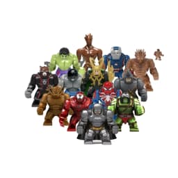 Building Blocks PG8118 PG8241 D031 Mini Action Movies characters Figurine desktop ornament Bricks assemble Christmas Toys Gift