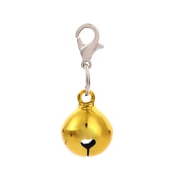Pet Cat Dog Jingle Bell Collar Ornament Colored Christmas Pendant with Lobster Buckle Bag Keychain Sewing Accessories