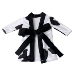 37cm Christmas Doll Pajama Sleeping Robe Christmas Clothing Baby Doll Clothing Toy Christmas Gift Bathrobe Doll Dress up Clothin