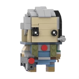 Bricklink MOC X Anime Movie Action Figures Bricks Sets Building Blocks Kids Education Toys For Children Christmas Gift