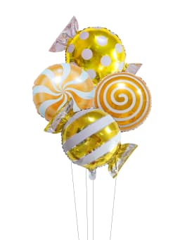 4pcs Candy Foil Balloons Sweet Dessert Party Balloon Wedding Decorations Christmas Decorate Birthday Party Decorations