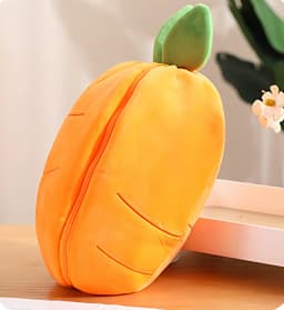 Funny Joy Kawaii Fruit Bunny Plush Toy Cute Carrot Strawberry Turn Into Rabbit Plush Toy Kids Birthday Christmas Gift