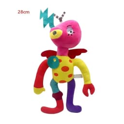 The Amazing Digital Circus Plush Clown Ragatha Pomni Cartoon Jax Doll Joker Plush Soft Stuffed Sofa Decorate Christmas Gifts