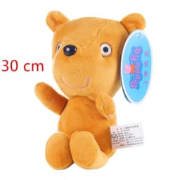 Hot Sale Peppa Pig Plush Dolls 30cm George Cute Cartoon Anime Figure Kawaii Stuffed Plush Toys Decoration Kids Christmas Gifts