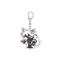55MM Zenless Zone Zero games Keychain Von Lycaon Key Chain Acrylic Model Plate Christmas Gifts