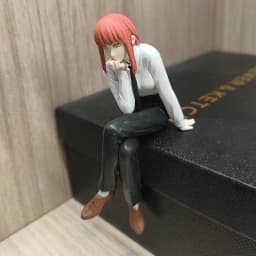 14cm Hot Anime Chainsaw Man Figure Makima Anime Noodle Stopper Figure Model Collect Toys Computer Desk Decoration Christmas Gift
