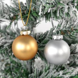 50/100Pcs Gold Silver Christmas Ball Caps Xmas Ball Metal Hangers Ornaments For Christmas Tree Home Decor New Year Navidad Gifts