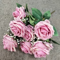 Artificial Peony Silk Flowers 27Heads Bridal Bouquet Wedding Christmas Decoration Flower Home Party Table Decoration Fake Flower