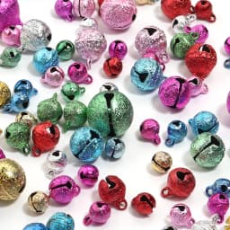20-50pcs 6 8 10 12 14 mm Iron Jingle Bells Colorful Matte Metal Bells For DIY Christmas Tree Ornament Jewelry Making Accessories