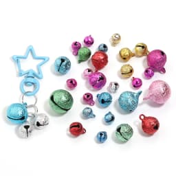 20-50pcs 6 8 10 12 14 mm Iron Jingle Bells Colorful Matte Metal Bells For DIY Christmas Tree Ornament Jewelry Making Accessories