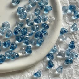 30 Pcs, 10*12mm, Fashionable, Multi-Color, Love Beads, Candy Color, Diy, Jewelry Making Materials, Suitable for Bracelets, Necklaces, Keychains, Christmas Handicrafts and Accessories