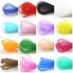 4/6/8MM Color Mesh String Bracelet and Necklace DIY Jewelry Making Kit with Choker Design - Gift, Ornament, Christmas Decoration