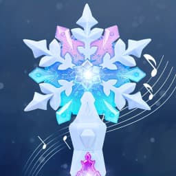 Princess Snowflake Magic Wand Led Light-Up Dress-Up Wand Girls' Pretend Play Toy Princess Dress-Up Toy Christmas Halloween Costume Props Birthday Gift Holiday Gift Christmas Gift Halloween Gift