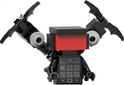 4CM Skibidi Toilet Man Mini Figure Monitor Building Blocks Audio Camera Man Toys Boy Children Christmas Birthday Gift