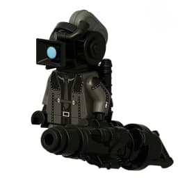 4CM Skibidi Toilet Man Mini Figure Monitor Building Blocks Audio Camera Man Toys Boy Children Christmas Birthday Gift