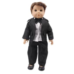 Doll Clothes 3Pcs/Set Hat+ Sweater+Jeans For 18Inch American&43Cm Baby Doll Accessories,Our Generation Baby Girl`s Christmas Toy