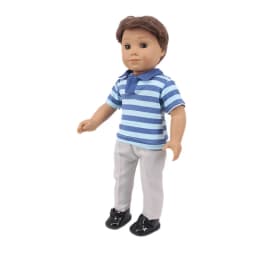 Doll Clothes 3Pcs/Set Hat+ Sweater+Jeans For 18Inch American&43Cm Baby Doll Accessories,Our Generation Baby Girl`s Christmas Toy
