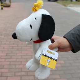 1piece 25CM Peanuts Snoopy with Woodstock bird Plush soft toys Snoopy dog toys best Christmas present Valentine's Day gift