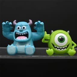 Q Version University Monsters Inc Anime Figures Michael Wozosky Randall Boggs Model Toys Kids Christmas Gift