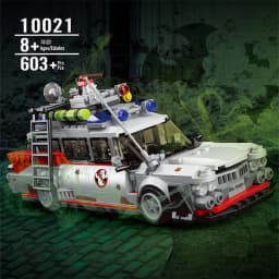 Compatible Ghostbusters Building Blocks Car Model Bricks for Kids Adults Toys Halloween Christmas Gifts