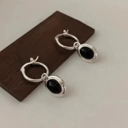 925 Sterling Silver Earrings For Women Trendy Simple Waterdrop Earring Jewelry Prevent Allergy Party Christmas Accessories