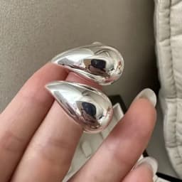 925 Sterling Silver Earrings For Women Trendy Simple Waterdrop Earring Jewelry Prevent Allergy Party Christmas Accessories