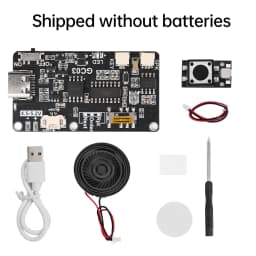 GC03 Recording Greeting Card Mechanism MP3 Download Voice Module TYPE-C Interface Creative Gift Box Christmas Birthday Card
