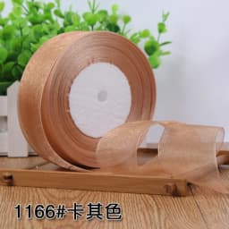 45meter/roll 12/15/20/25/40mm Organza Ribbons Wedding Christmas Birthday Party Decoration Handmade DIY Gift Wrapping Ribbons