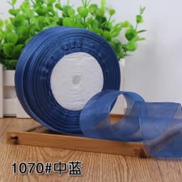 45meter/roll 12/15/20/25/40mm Organza Ribbons Wedding Christmas Birthday Party Decoration Handmade DIY Gift Wrapping Ribbons