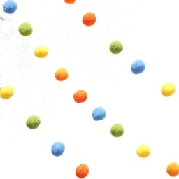 DIY 30pcsX2.5cm Plush Balls Banner Wall Hanging Decor Baby Shower Birthday Party Christmas Garland Party Photo Props Supply