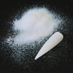 10g Shining Sugar Nail Glitter Powder Candy Coat Effect White Black Transparent Pigment Dust Nails Art Decorations DIY Christmas