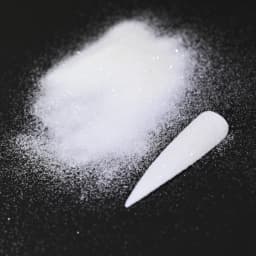 10g Shining Sugar Nail Glitter Powder Candy Coat Effect White Black Transparent Pigment Dust Nails Art Decorations DIY Christmas
