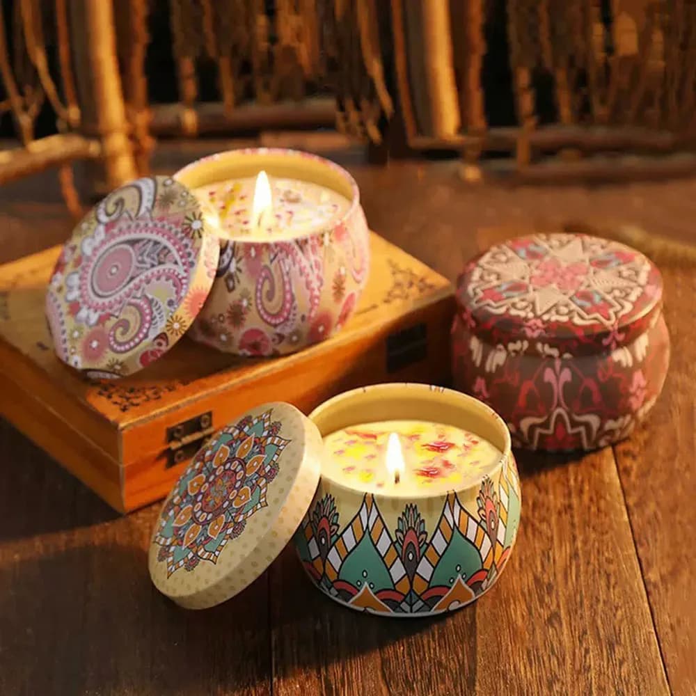 Dried Smokeless Aromatherapy Candles | Used for Bathtubs and Yoga | Gratitude Gifts for Christmas, birthdays, and Mother's Day
