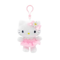 Sanrio Hello Kitty Kuromi Melody Pachacoo Cinnamoroll Stuffed Plush Toys Pendant Cute KT Keyring Anime Keychain Christmas Gift