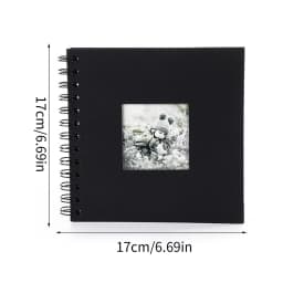 Scrapbook Photo Album Memory Book Paper for Travel Wedding Anniversary Christmas Gifts Baby Shower Memories