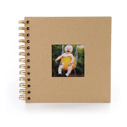 Scrapbook Photo Album Memory Book Paper for Travel Wedding Anniversary Christmas Gifts Baby Shower Memories