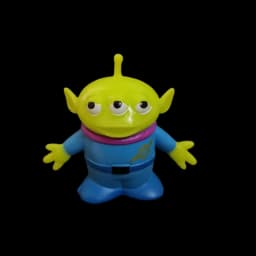 12pcs Toy Story Alien Chibi Figures Anime Disney Three Eyes Mini Doll Pvc Car And Desk Ornament Toys Christmas Gift Collection