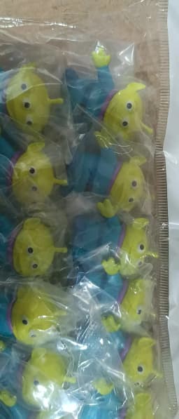 12pcs Toy Story Alien Chibi Figures Anime Disney Three Eyes Mini Doll Pvc Car And Desk Ornament Toys Christmas Gift Collection